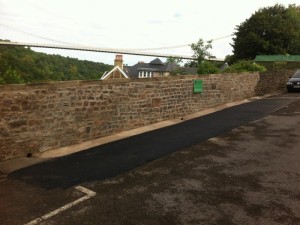 Stone Wall Rebuild Bristol