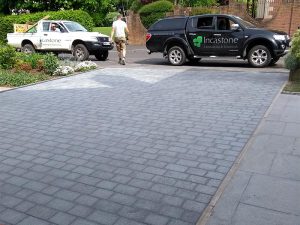 Granite driveway in Stoke Bishop